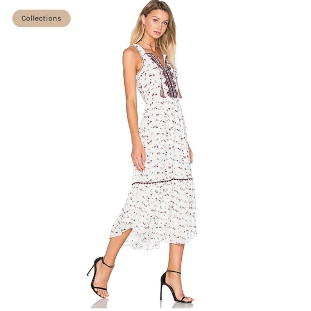 Ulla Johnson leena silk embroidered Dress 0